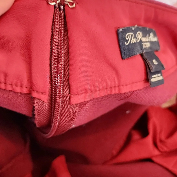 J. Crew The Pencil Skirt Berry Skirt in Size 6 - Picture 8 of 9